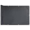 Garden Privacy Screen Anthracite 300x120 cm PVC - HipoMarket