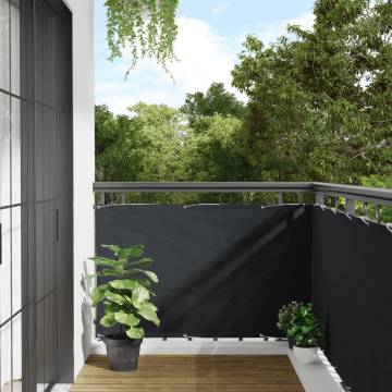 Garden Privacy Screen Anthracite 600x90 cm PVC | Hipomarket