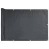 Garden Privacy Screen Anthracite 600x90 cm PVC | Hipomarket