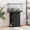 Aquarium Stand Black 75x36x72.5 cm - Durable & Stylish