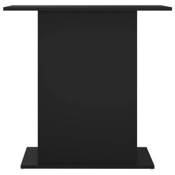 Aquarium Stand Black 75x36x72.5 cm - Durable & Stylish