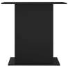 Aquarium Stand Black 75x36x72.5 cm - Durable & Stylish