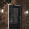 Outdoor Wall Lights 2pcs Black Stainless Steel | Hipomarket