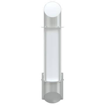 Outdoor Wall Light - Silver Stainless Steel | Hipo Market