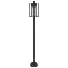 Stylish Outdoor Floor Lamps - 3pcs Black Stainless Steel