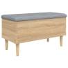 Storage Bench Sonoma Oak - Stylish & Functional 82x42 cm