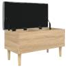 Storage Bench Sonoma Oak - Stylish & Functional 82x42 cm