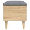 Storage Bench Sonoma Oak - Stylish & Functional 82x42 cm