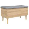 Storage Bench Sonoma Oak - Stylish & Functional 82x42 cm