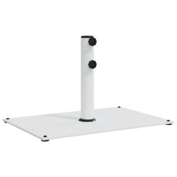 15 kg Rectangular Parasol Base for Ø32-48 mm Umbrella Poles