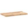 Floating Shelves - Untreated Solid Wood Acacia | 4 pcs