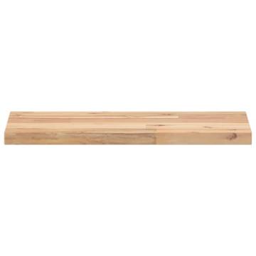 Floating Shelves - Untreated Solid Wood Acacia | 4 pcs