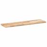 Floating Shelves 4 pcs | Untreated Solid Acacia Wood