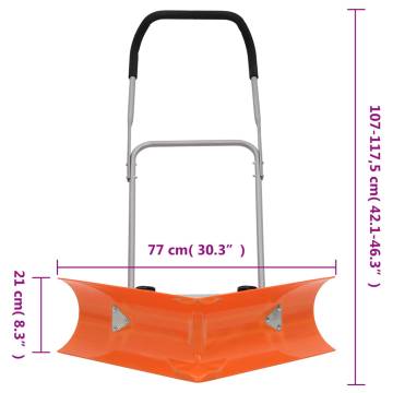 Dual Angle Snow Shovel with Extendable Handle - Hipo Market