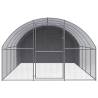 Outdoor Chicken Coop 3x6x2 m | Galvanised Steel - Hipo Market