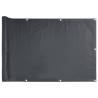 Garden Privacy Screen Anthracite 300x75 cm PVC - Hipomarket