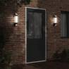 Outdoor Wall Lights 2pcs Black Stainless Steel - Hipomarket