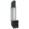 Outdoor Wall Lights 2pcs Black Stainless Steel - Hipomarket