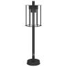 Outdoor Floor Lamps 3pcs Black 60 cm Stainless Steel