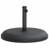 25 kg Round Parasol Base for Ø32-38 mm Umbrella Poles