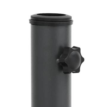 25 kg Round Parasol Base for Ø32-38 mm Umbrella Poles