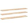 Floating Shelves - 3 pcs Solid Acacia Wood | Hipomarket