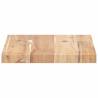 Floating Shelves (3 pcs) - Solid Wood Acacia | HipoMarket UK