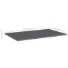 High Gloss Grey Bookshelf Boards - Set of 4 | HipoMarket