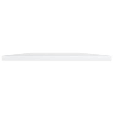 High Gloss White Bookshelf Boards - 8 pcs | Hipomarket UK