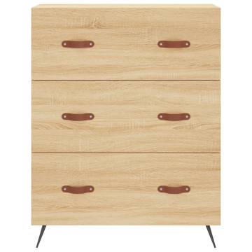 Highboard Sonoma Oak - Stylish Storage Solution 69.5x34x180 cm