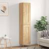  Highboard Sonoma Oak 34.5x34x180 cm Engineered Wood Colour sonoma oak Quantity in Package 1 Model 1 wood door 