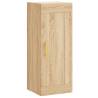 Stylish Highboard Sonoma Oak - 34.5x34x180 cm | HipoMarket