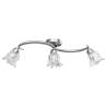 Elegant Ceiling Lamp with Glass Shades for E14 Bulbs - Hipomarket