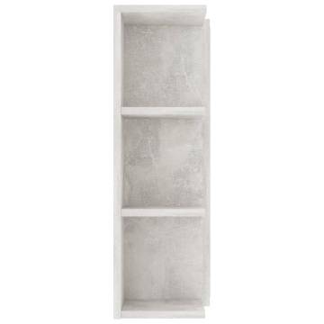 Concrete Grey Bathroom Mirror Cabinet 80x20.5x64 cm