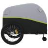 Bike Trailer Black and Green - 45 kg Iron | Hipo Market