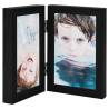 Bifold Photo Frame Collage Black - Stylish Display for Your Memories