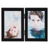 Bifold Photo Frame Collage Black - Stylish Display for Your Memories