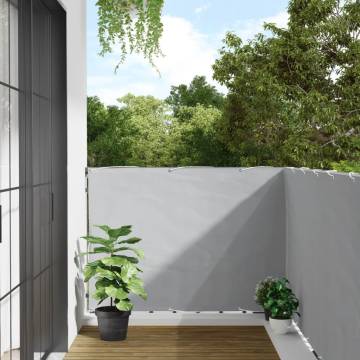 Garden Privacy Screen Grey 400x120 cm PVC - HipoMarket