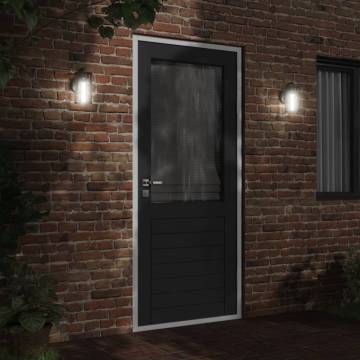 Outdoor Wall Light Black Stainless Steel - Durable & Stylish | Hipomar