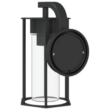 Outdoor Wall Light Black Stainless Steel - Durable & Stylish | Hipomar