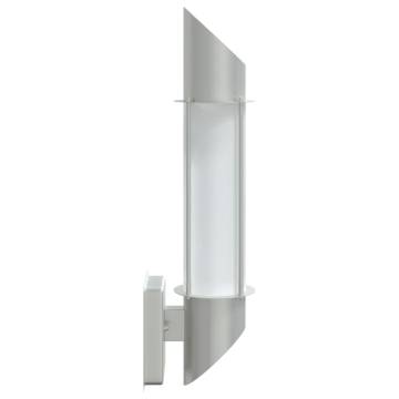 Outdoor Wall Lights 2pcs Silver Stainless Steel | Hipomarket