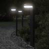  Outdoor Floor Lamps 3pcs Black 80 cm Die-cast Aluminium Size 80 cm Quantity in Package 1 Bulb Quantity 