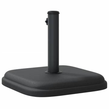 Parasol Base for Ø32-38 mm Poles - 11 kg Square | HiPo Market