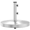 Sturdy 25 kg Round Parasol Base for Ø32-48 mm Poles