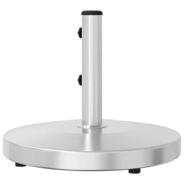 Sturdy 25 kg Round Parasol Base for Ø32-48 mm Poles