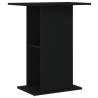 Aquarium Stand Black - 60.5x36x72.5 cm | Durable & Stylish