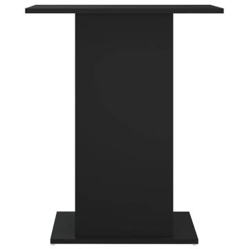 Aquarium Stand Black - 60.5x36x72.5 cm | Durable & Stylish