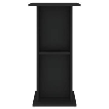 Aquarium Stand Black - 60.5x36x72.5 cm | Durable & Stylish