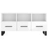 High Gloss White TV Cabinet - Stylish & Practical Design