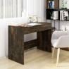  Desk Smoked Oak 101x50x76.5 cm Engineered Wood Colour smoked oak 